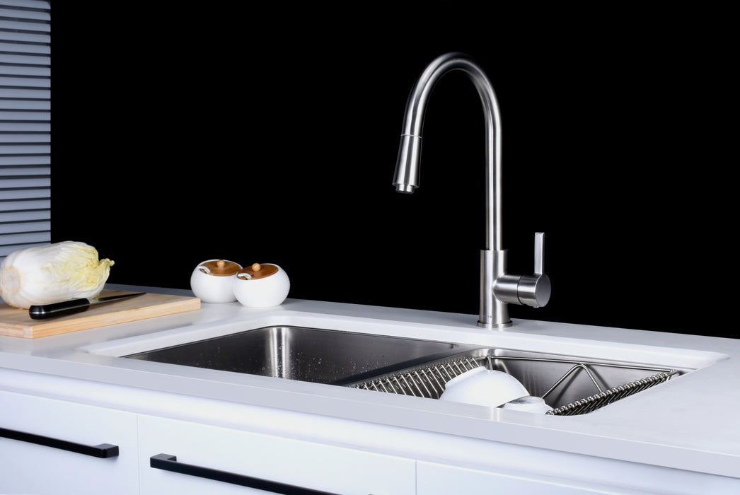 Monomando Cocina con caño extraible Otis 31007N - Unitex Store