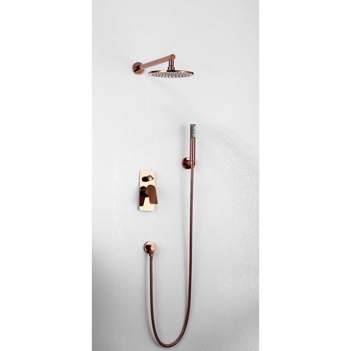 Monomando de Ducha al Muro Accesorios de Ducha Rose Gold 730523-2RG - Unitex Store