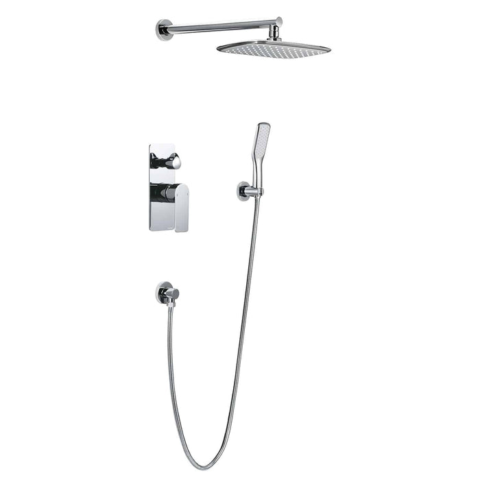 Monomando de Ducha al Muro Accesorios de Ducha Cromado 730523C - Unitex Store