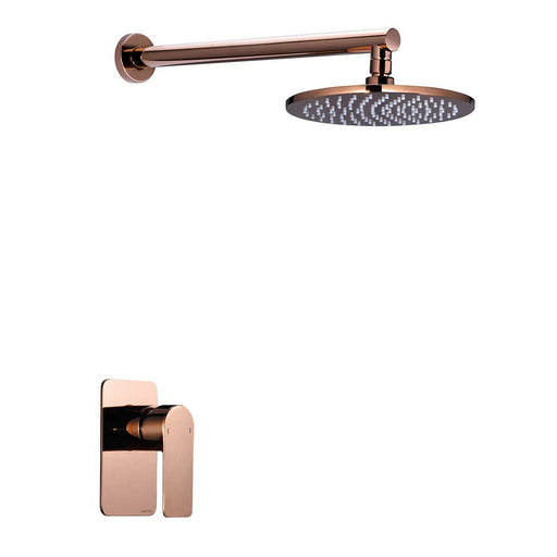 Monomando Ducha Rose Gold mural empotrado 73053-2RG - Unitex Store