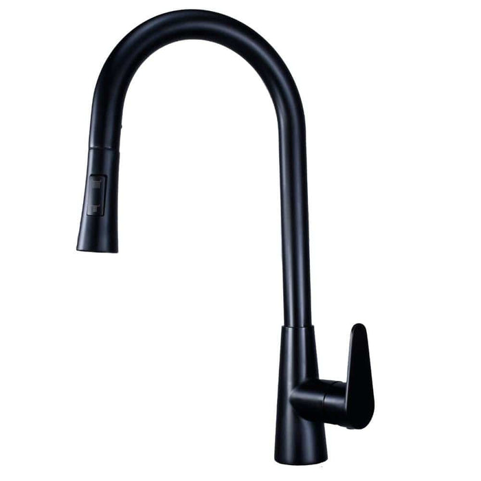 Llave Monomando Cocina con caño extraíble Black 31020B - Unitex Store